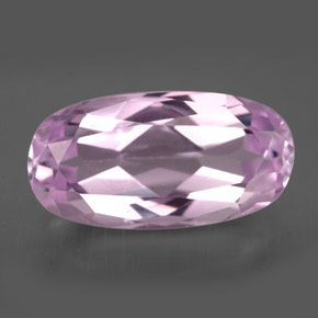 Kunzite naturale rosa da 9,00 ct, taglio ovale, VVS-VS