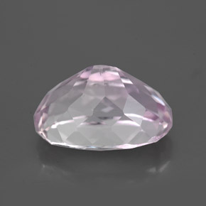 Kunzite naturale rosa da 6,89 ct, taglio ovale, VS