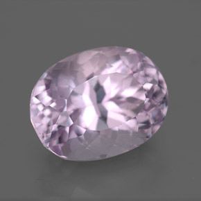 Kunzite naturale rosa da 8,65 ct, taglio ovale, VS