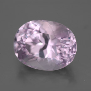 Kunzite naturale rosa da 8,65 ct, taglio ovale, VS