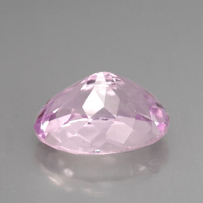 Kunzite naturale rosa da 7,13 ct, taglio ovale, VS