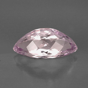 Kunzite naturale rosa da 13,87 ct, marchesa, VVS