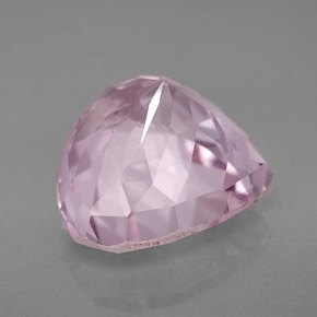 Kunzite naturale rosa da 12,07 ct, taglio a pera, VS-SI