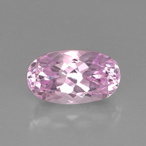 Kunzite naturale rosa da 9,10 ct, taglio ovale, VVS