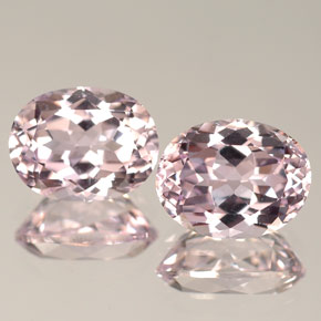 Kunzite naturale rosa da  ct, taglio ovale, VVS