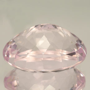 Kunzite naturale rosa da 14,09 ct, taglio ovale, IF