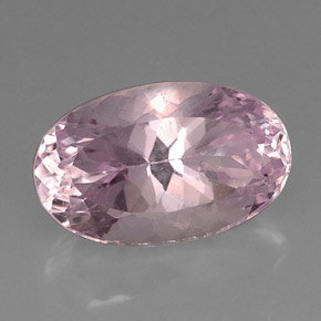 Kunzite naturale rosa da 11,55 ct, taglio ovale, VS