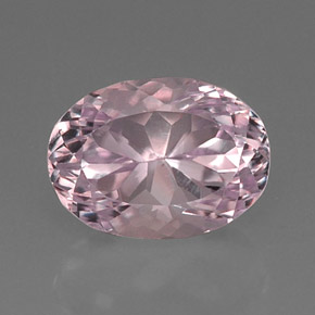 Kunzite Rosa naturale da 10.83 ct, Taglio ovale, VVS