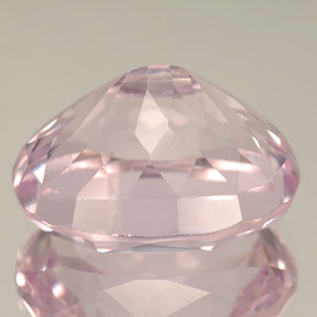 Kunzite naturale rosa da 10,19 ct, taglio ovale, VVS