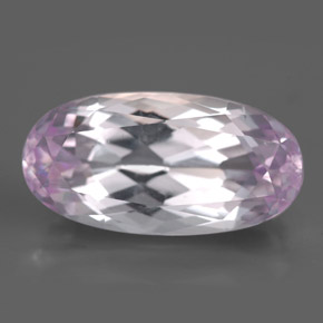 Kunzite naturale rosa da 10,93 ct, taglio ovale, VS-SI