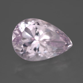 Kunzite naturale rosa da 8,16 ct, taglio a pera, VVS-VS