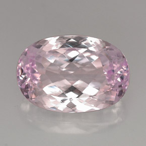 Kunzite Rosa naturale da 22.17 ct, Taglio ovale, VVS