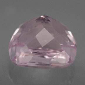 Kunzite naturale rosa da 9,45 ct, taglio a cuscino, VS
