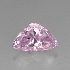Kunzite naturale rosa da 12,03 ct, trillion, VVS-VS
