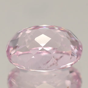 Kunzite naturale rosa da 2,34 ct, taglio ovale, VS
