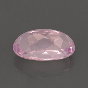 Kunzite naturale rosa da 3,43 ct, taglio ovale, VVS