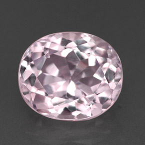 Kunzite naturale rosa da 3,77 ct, taglio ovale, VVS-VS