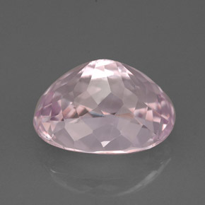 Kunzite naturale rosa da 6,52 ct, taglio ovale, VVS