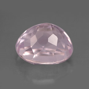 Kunzite naturale rosa da 5,68 ct, taglio ovale, VVS