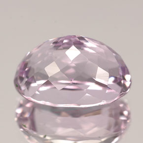 Kunzite naturale rosa da 6,62 ct, taglio ovale, VVS