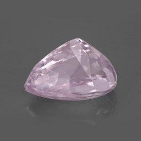 Kunzite naturale rosa da 6,29 ct, taglio a pera, VVS