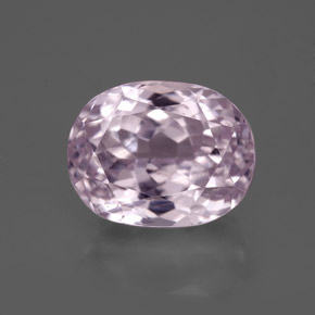 Kunzite Rosa naturale da 6.02 ct, Taglio ovale, VVS