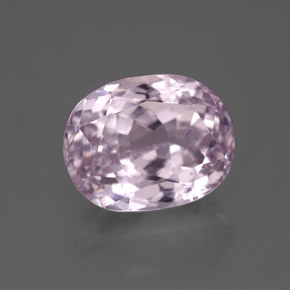 Kunzite Rosa naturale da 6.02 ct, Taglio ovale, VVS