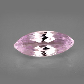 Kunzite naturale rosa da 6,46 ct, marchesa, VS