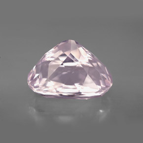 Kunzite rosa chiaro naturale da 6,74 ct, taglio ovale, VVS-VS