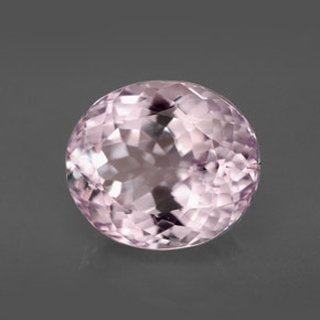 Kunzite naturale rosa da 7,88 ct, taglio ovale, VVS-VS