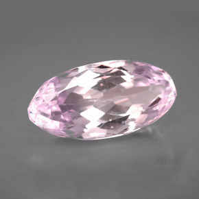Kunzite naturale rosa da 6,17 ct, marchesa, VVS