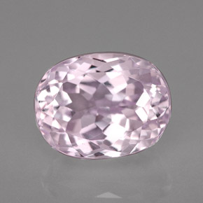 Kunzite naturale rosa da 5,97 ct, taglio ovale, VVS