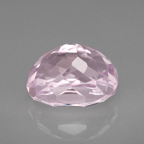 Kunzite naturale rosa da 5,97 ct, taglio ovale, VVS