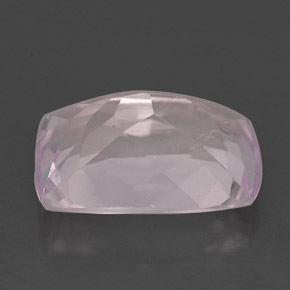 Kunzite naturale rosa da 7,47 ct, taglio a cuscino, VS