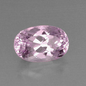 Kunzite Rosa naturale da 7.41 ct, Taglio ovale, VVS-VS