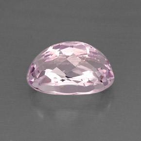 Kunzite naturale rosa da 6,94 ct, taglio ovale, VVS-VS