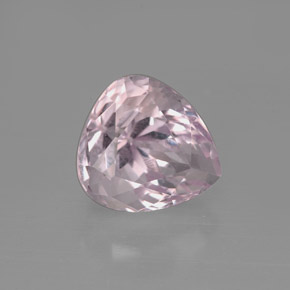 Kunzite naturale rosa da 3,43 ct, taglio a pera, VVS-VS