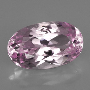 Kunzite Rosa naturale da 13.09 ct, Taglio ovale, VVS-VS