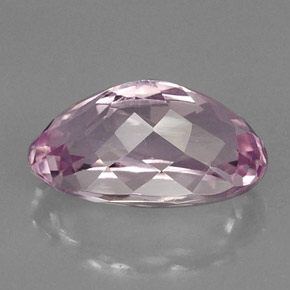 Kunzite Rosa naturale da 13.09 ct, Taglio ovale, VVS-VS