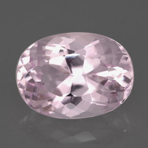Kunzite naturale rosa da 5,90 ct, taglio ovale, VVS