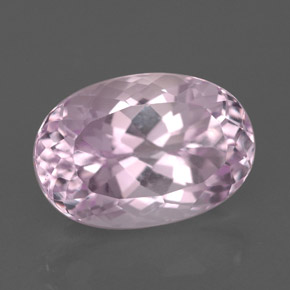 Kunzite naturale rosa da 5,35 ct, taglio ovale, VVS-VS