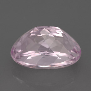 Kunzite naturale rosa da 5,35 ct, taglio ovale, VVS-VS