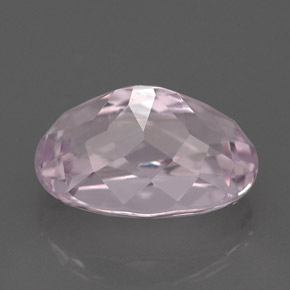 Kunzite naturale rosa da 5,35 ct, taglio ovale, VVS