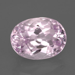 Kunzite naturale rosa da 5,77 ct, taglio ovale, VVS-VS