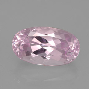 Kunzite Rosa naturale da 6.60 ct, Taglio ovale, VVS-VS