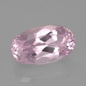 Kunzite Rosa naturale da 6.60 ct, Taglio ovale, VVS-VS