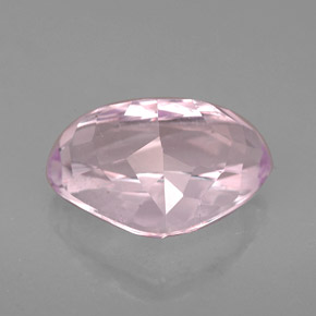 Kunzite naturale rosa da 5,09 ct, taglio a pera, VVS-VS
