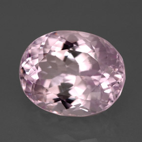 Kunzite Rosa naturale da 9.61 ct, Taglio ovale, VVS