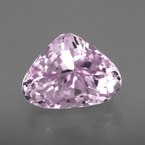 Kunzite naturale rosa da 8,48 ct, taglio a pera, VVS-VS
