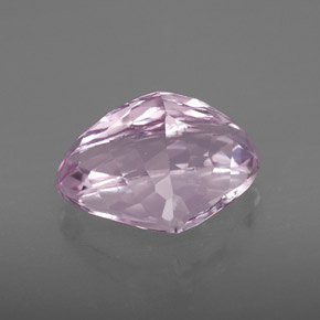 Kunzite naturale rosa da 8,48 ct, taglio a pera, VVS-VS